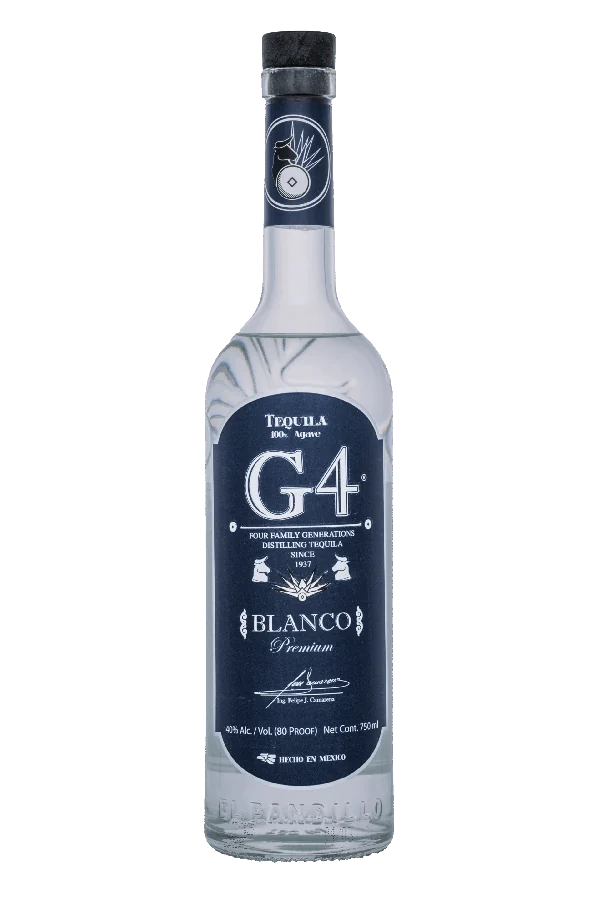 G4 Blanco, source-credited bottle photograph