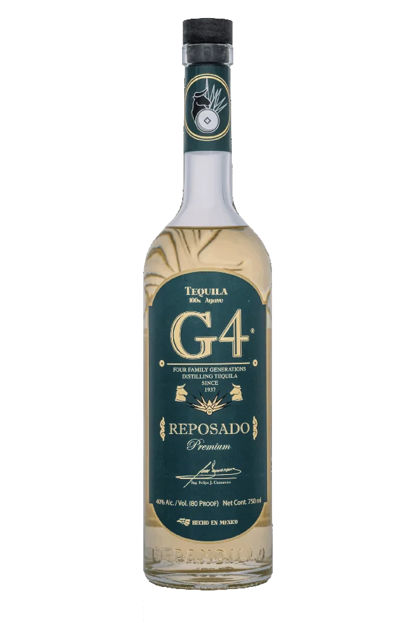 G4 Reposado, source-credited bottle photograph